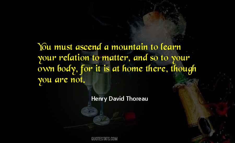 Home Mountain Quotes #109714
