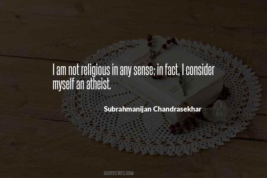 Not Religious Quotes #1381193