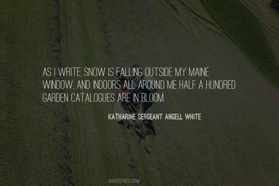 Snow All Around Quotes #330245