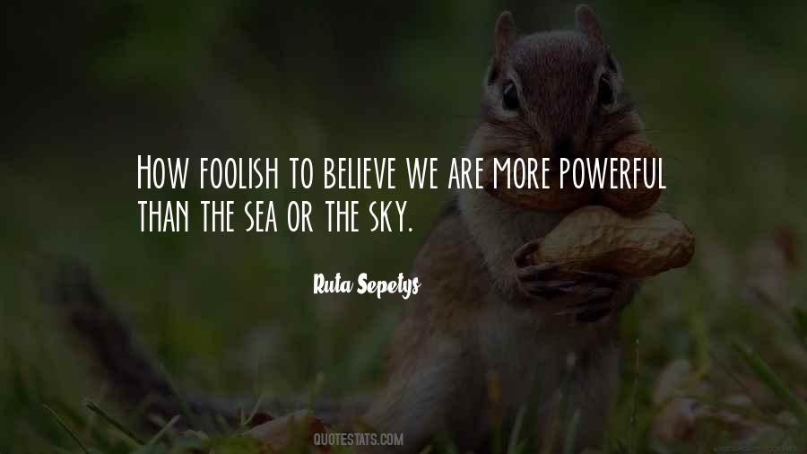 Powerful Sea Quotes #1699897