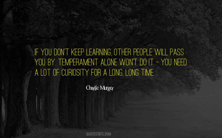 Time Will Pass Quotes #1119029