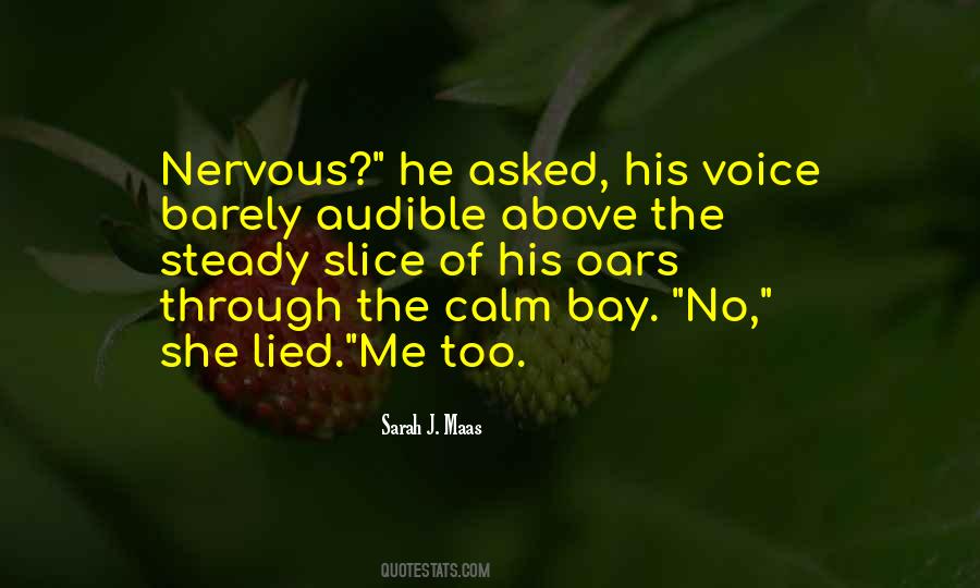 Too Calm Quotes #89561
