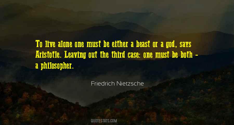 Philosopher Friedrich Nietzsche Quotes #1107518