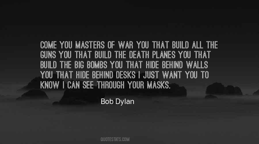 Behind The Masks Quotes #1631547