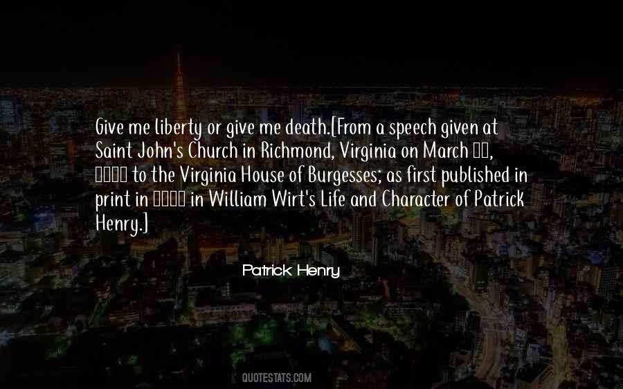 Give Me Liberty Quotes #284433