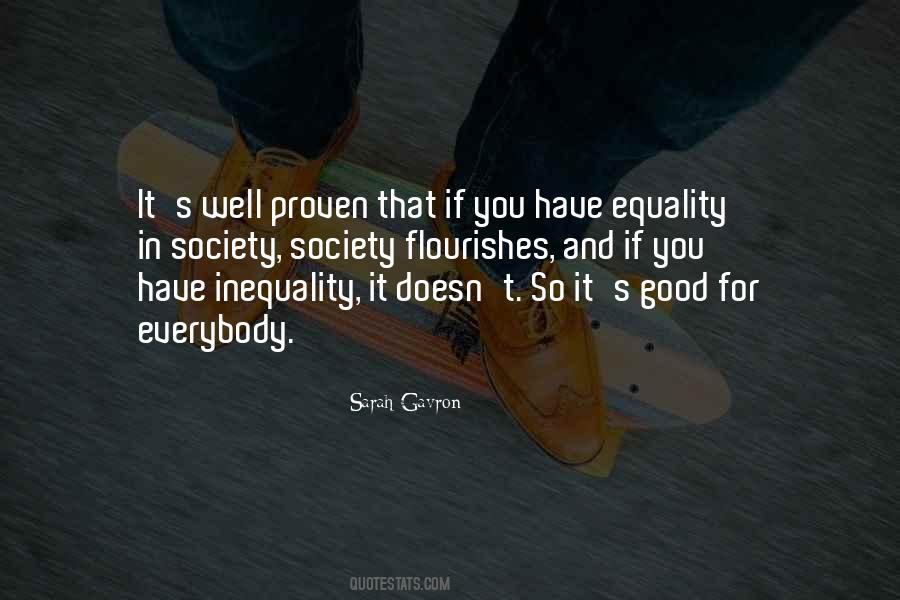 Society Equality Quotes #1861007