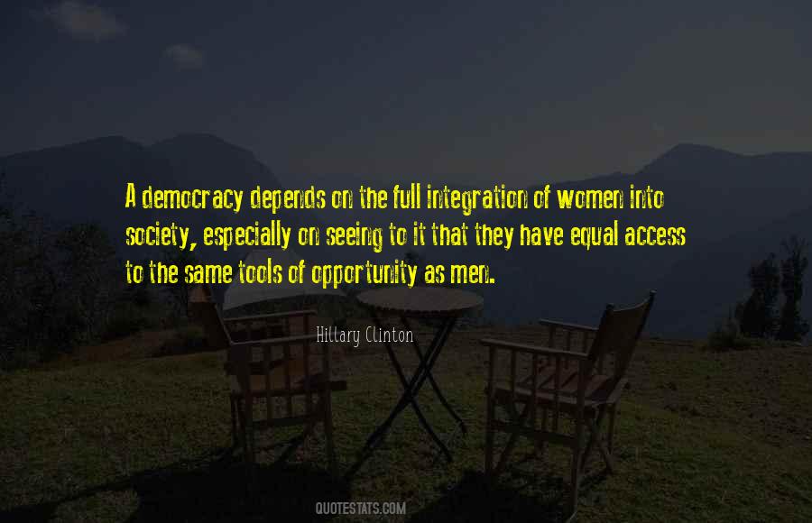 Society Equality Quotes #331582