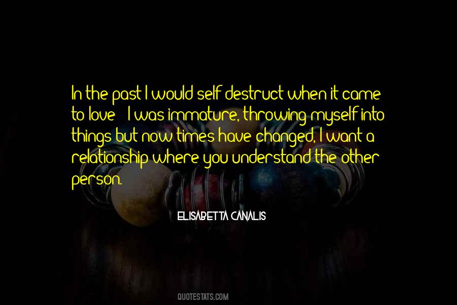 Want A Relationship Quotes #1631768