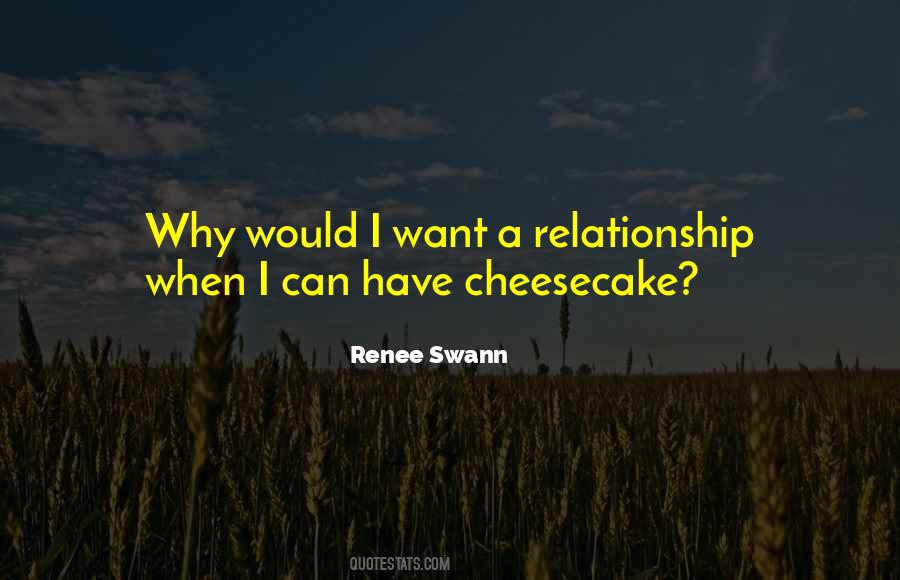 Want A Relationship Quotes #1824400