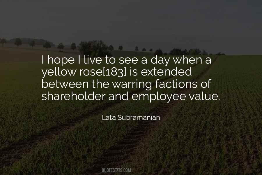 Value Of The Day Quotes #1663904