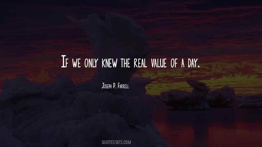 Value Of The Day Quotes #651874