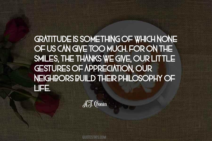 Appreciation Life Quotes #50116
