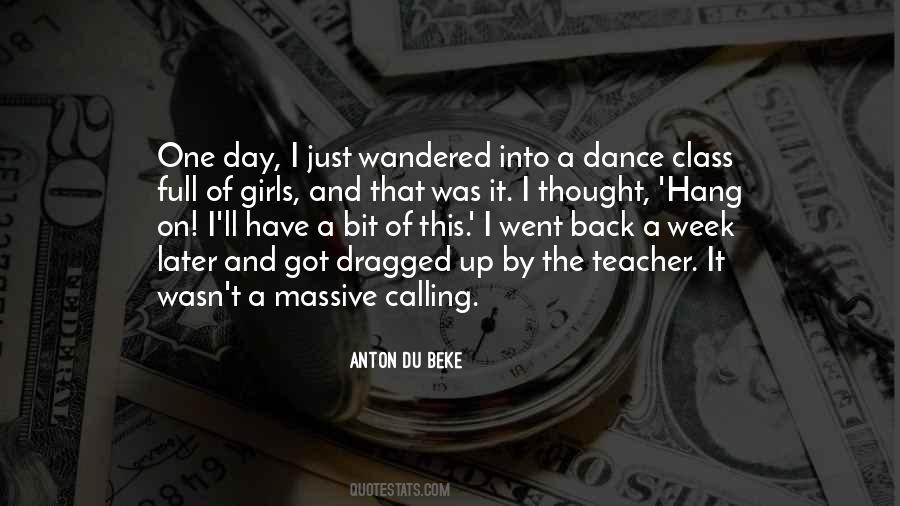 I Got Back Up Quotes #1125944