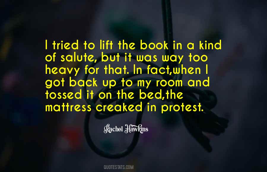 I Got Back Up Quotes #1678583