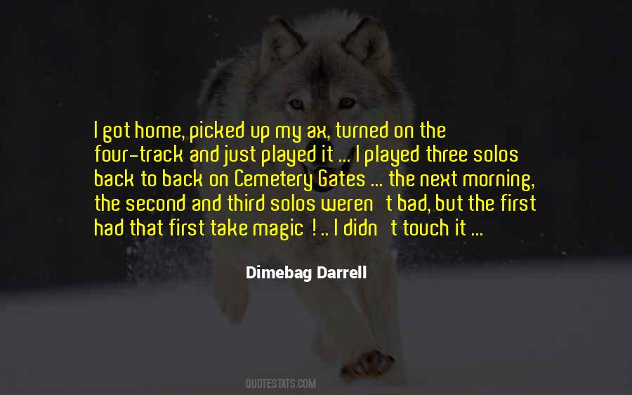I Got Back Up Quotes #257589