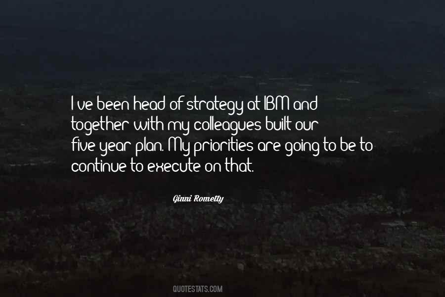 Five Year Plan Quotes #1554631