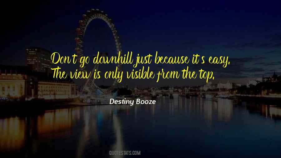 The View From The Top Quotes #488945