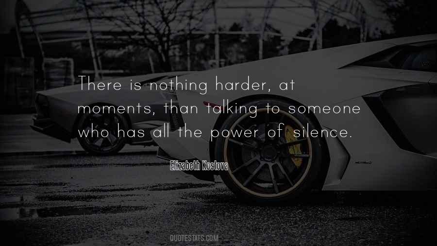 Silence Power Quotes #1044527