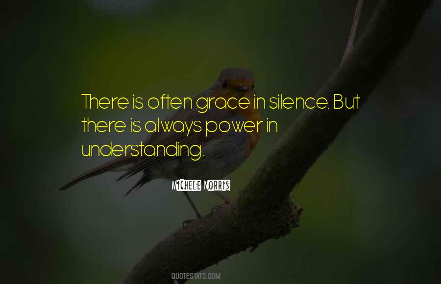 Silence Power Quotes #11266