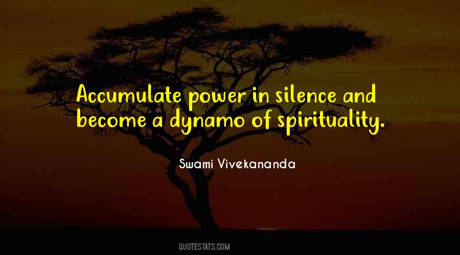 Silence Power Quotes #1813158