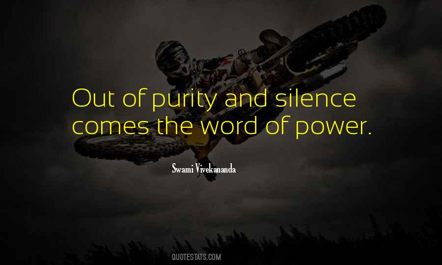 Silence Power Quotes #312228