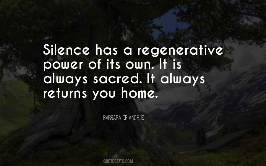 Silence Power Quotes #673493