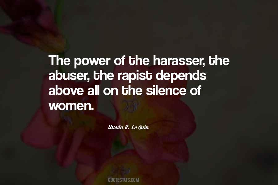 Silence Power Quotes #972963