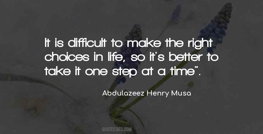 Step At A Time Quotes #1070911