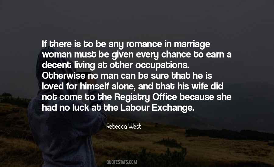His Wife Quotes #1171061