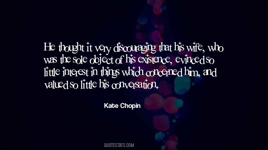 His Wife Quotes #1319049
