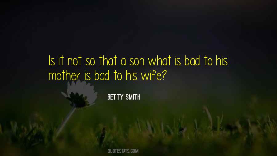 His Wife Quotes #1338220