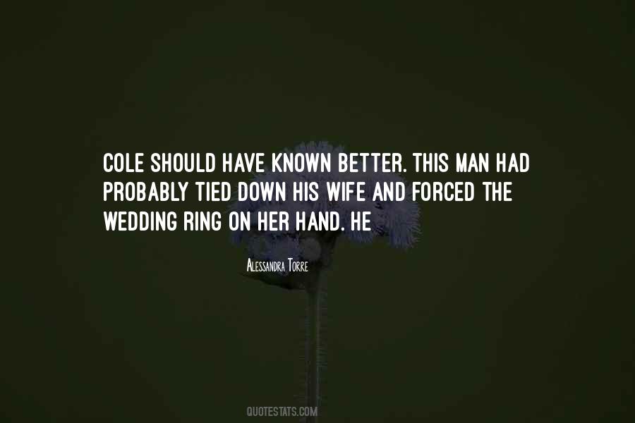 His Wife Quotes #1361297