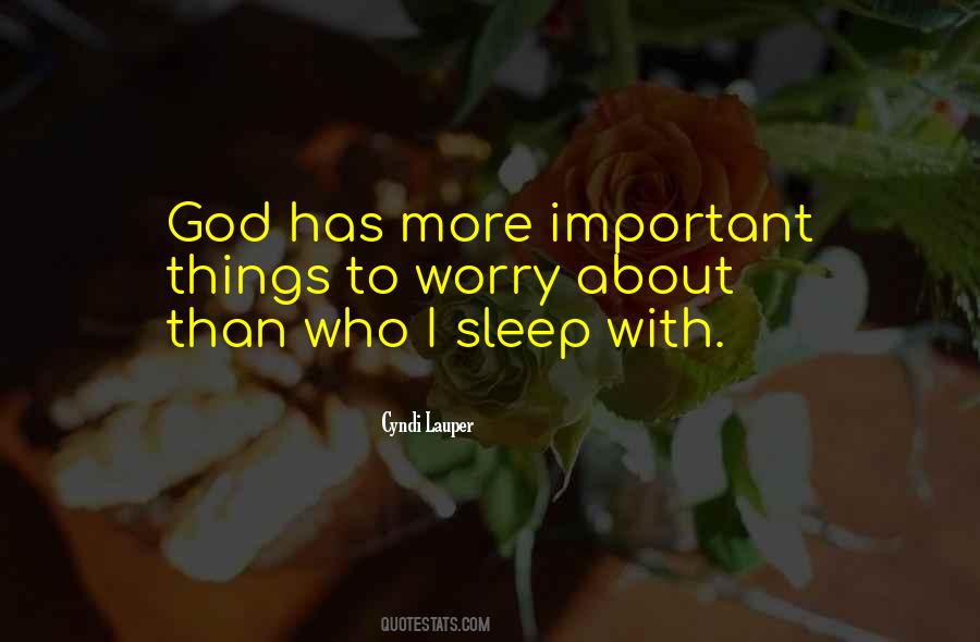 More Important Things Quotes #273028