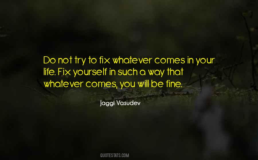 Fix Yourself Quotes #198297