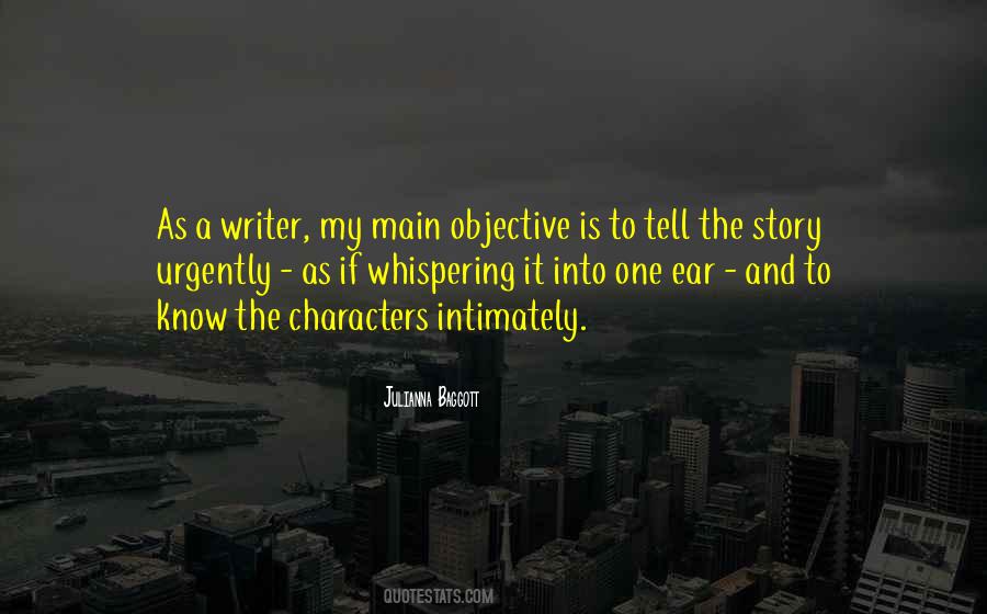 Story And Characters Quotes #1057554