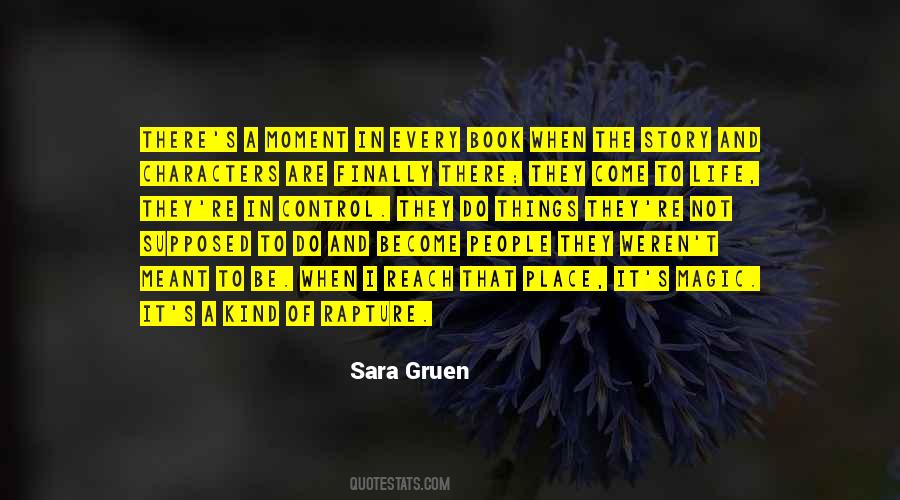 Story And Characters Quotes #1184946