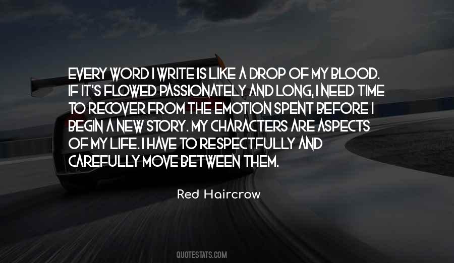 Story And Characters Quotes #1555193