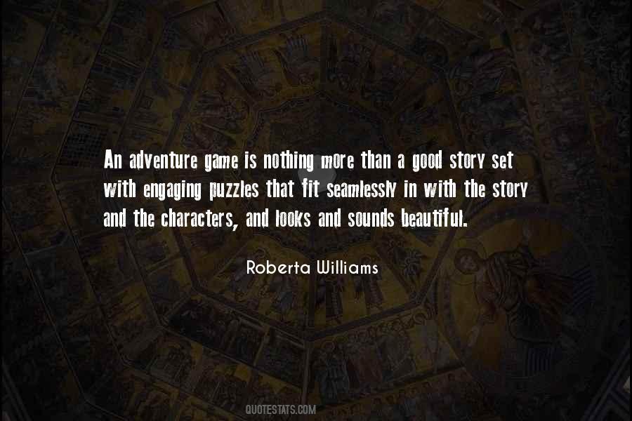 Story And Characters Quotes #1685605
