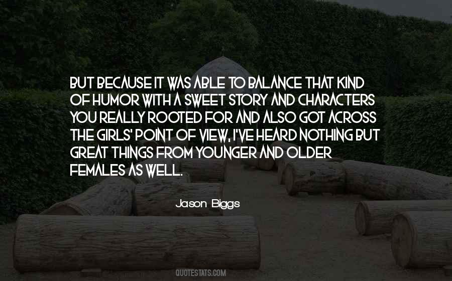 Story And Characters Quotes #464935