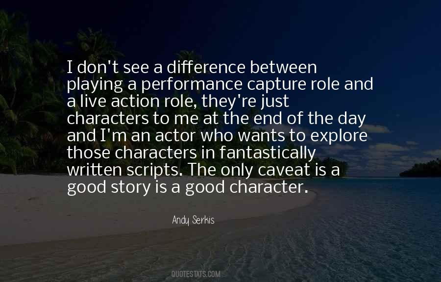 Story And Characters Quotes #531041