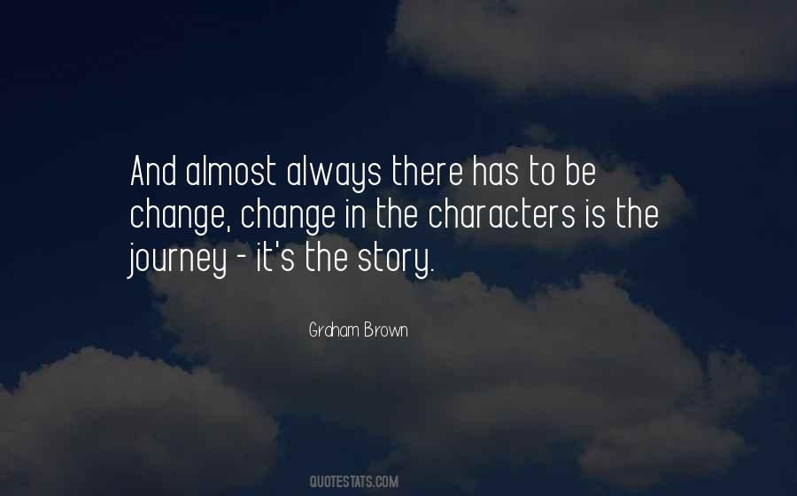 Story And Characters Quotes #611181