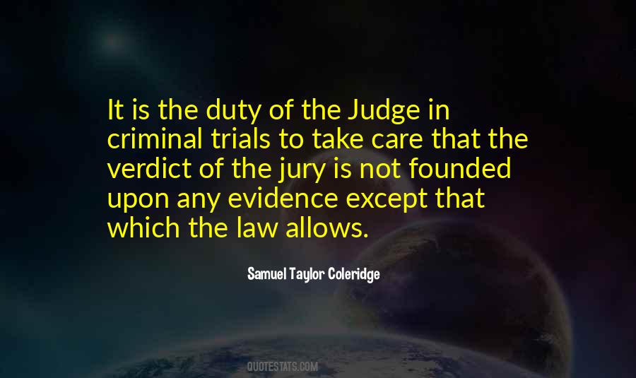 Evidence Law Quotes #144954