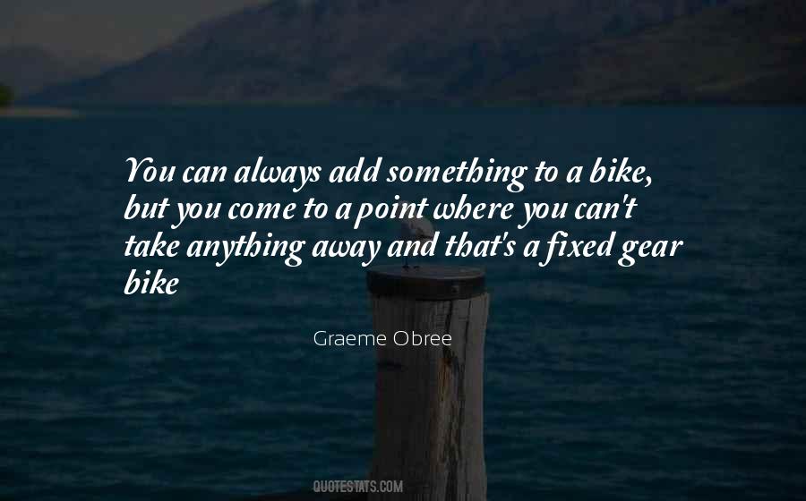 Fixed Gear Bike Quotes #975985