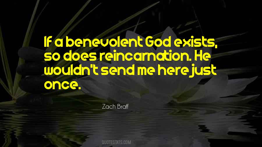 Benevolent God Quotes #1823348