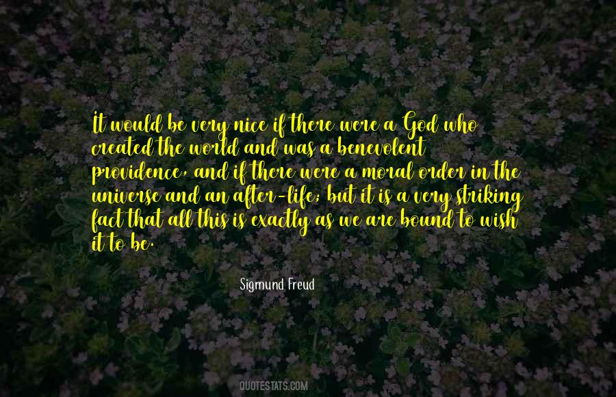 Benevolent God Quotes #369554