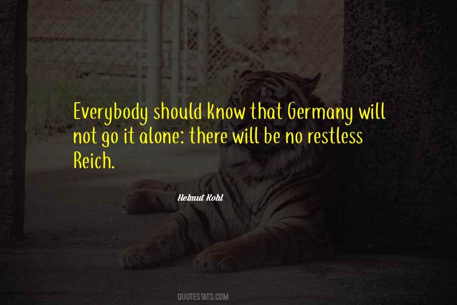 Be Restless Quotes #561077