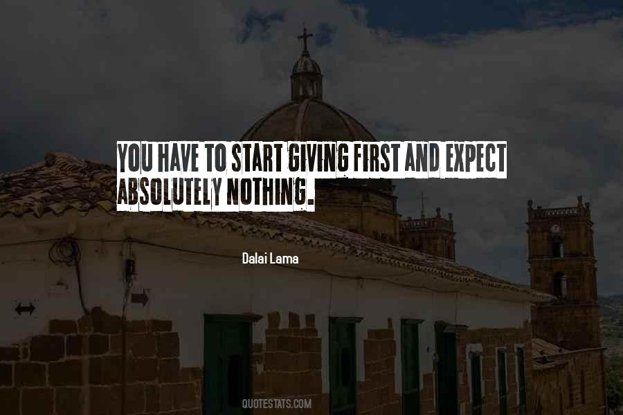 Nothing To Expect Quotes #1095147