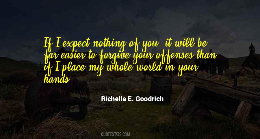 Nothing To Expect Quotes #694000