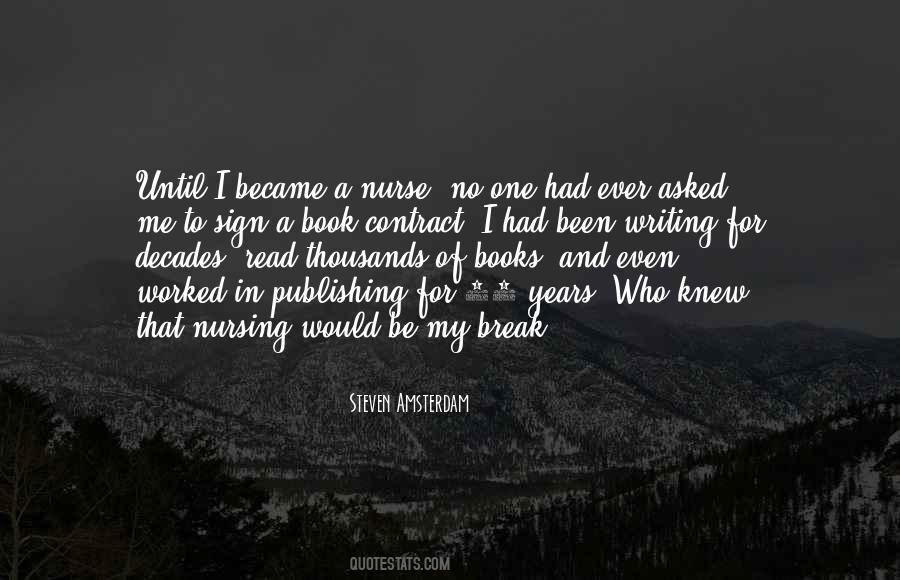 Be A Nurse Quotes #1422768