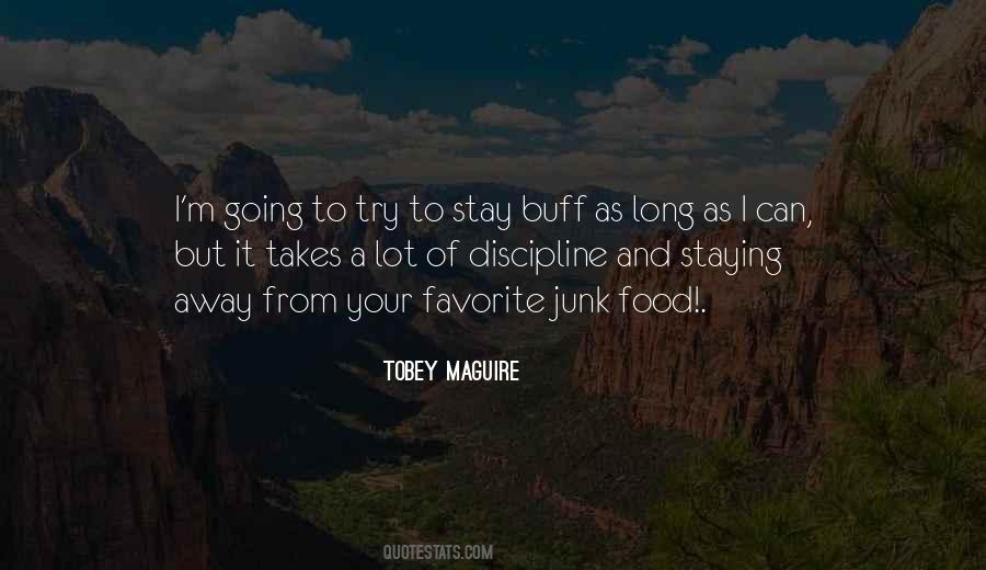 Food Discipline Quotes #606468